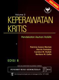 Keperawatan Kritis Pendekatan Asuhan Holistik Vol 2 Edisi 8