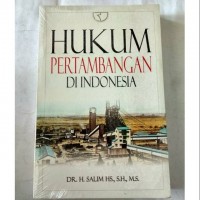 Hukum Pertambangan di Indonesia