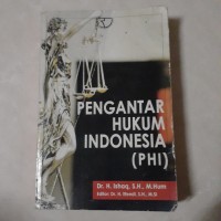 Pengantar Hukum Indonesia (PHI)