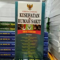 Undang - undang kesehatan & rumah sakit