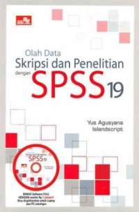 Olah data skripsi dan penelitian dengan SPSS 19