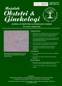 Majalah Obstetri & Ginekologi: Vol. 29 No. 2 Agustus 2021