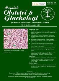 Majalah Obstetri & Ginekologi: Vol. 29 No. 3 December 2021