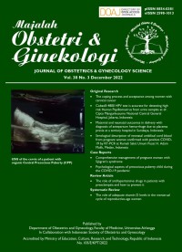 Majalah Obstetri & Ginekologi: Vol. 30 No. 3 December 2022