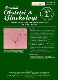 Majalah Obstetri & Ginekologi: Vol. 31 No. 1 April 2023