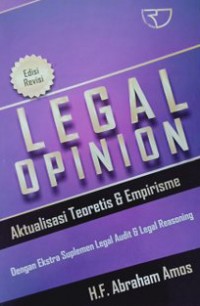 Legal Opinion Aktualisasi Teoretis & Empirisme