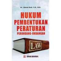 Hukum pembentukan peraturan perundang-undangan