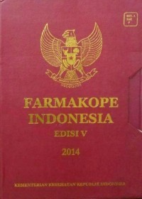 Farmakope Indonesia Edisi V 2014 (Buku 1)