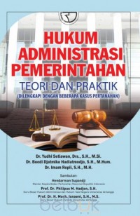 Hukum Administrasi Pemerintahan : Teori dan Praktik