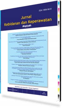 Jurnal Kebidanan dan Keperawatan 'Aisyiyah Vol. 19, No. 1, Juni 2023