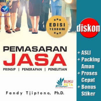 Pemasaran Jasa: prinsip, penerapan, dan penelitian