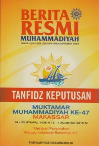 Berita Resmi MuhammadiyahTanfidz Keputusan Mukatamar Muhammadiyah ke- 47 Makassar