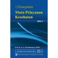 Manajemen mutu pelayanan kesehatan